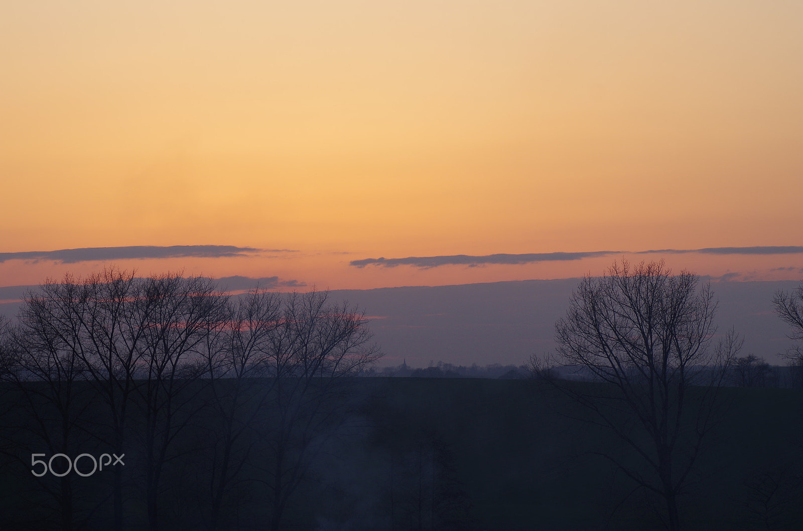 Pentax K-50 sample photo. Sunset photography