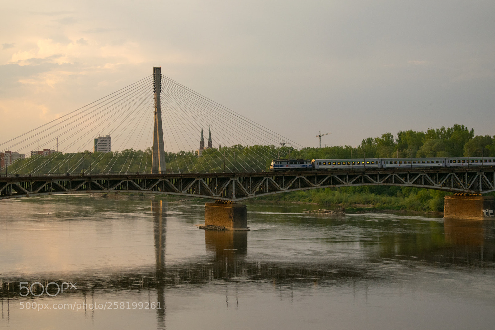 Nikon D3300 sample photo. Warsaw_bridge photography