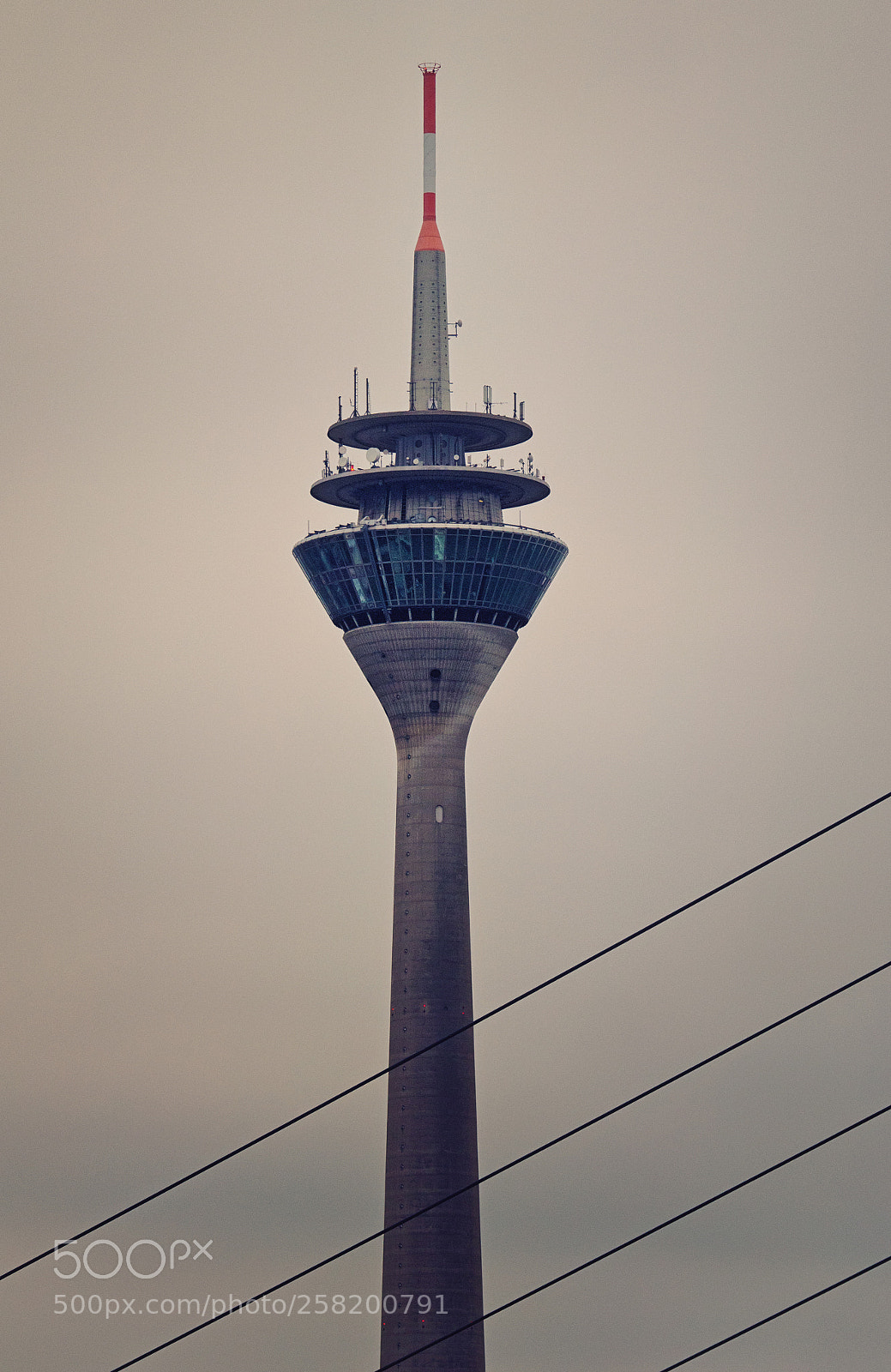 Nikon D5100 sample photo. Rheinturm photography