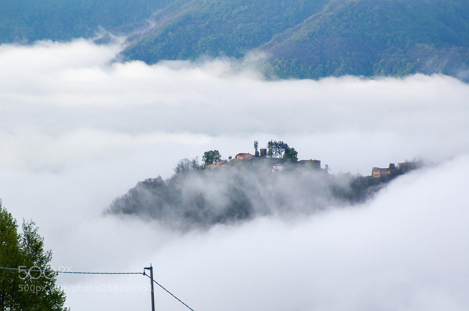 Nikon D40 sample photo. Foggy island photography