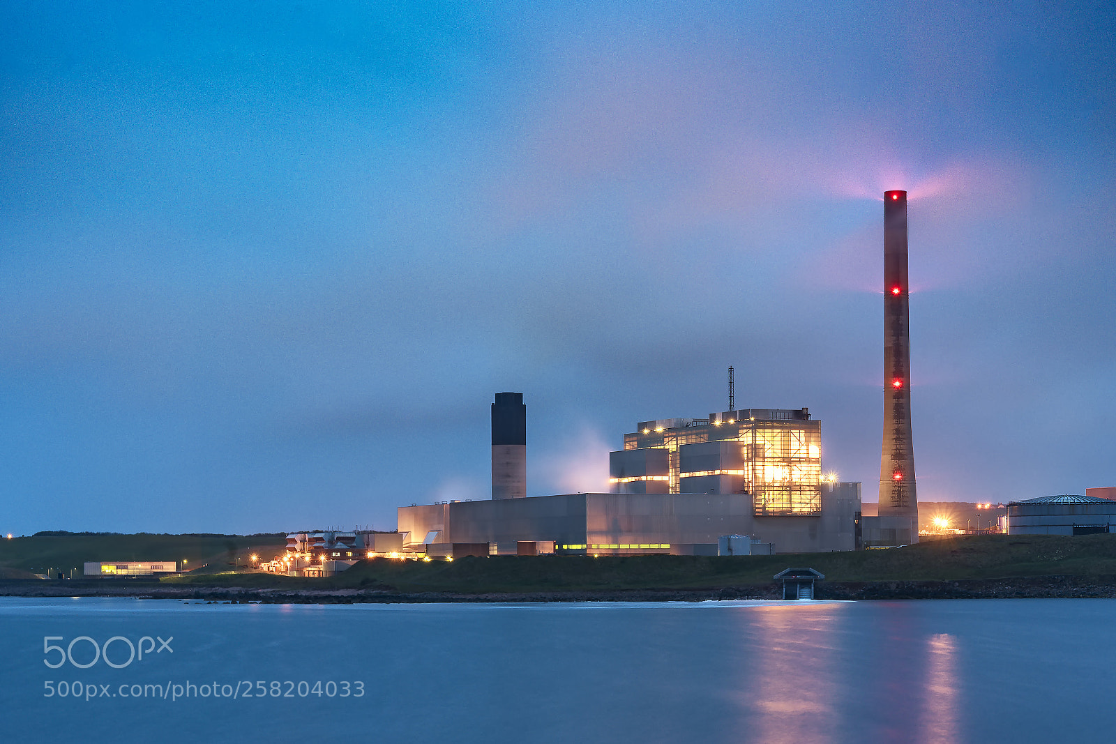 Nikon D750 sample photo. Peterhead power station photography