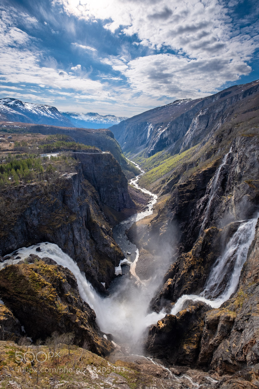 Fujifilm X-T2 sample photo. Vøringsfossen photography