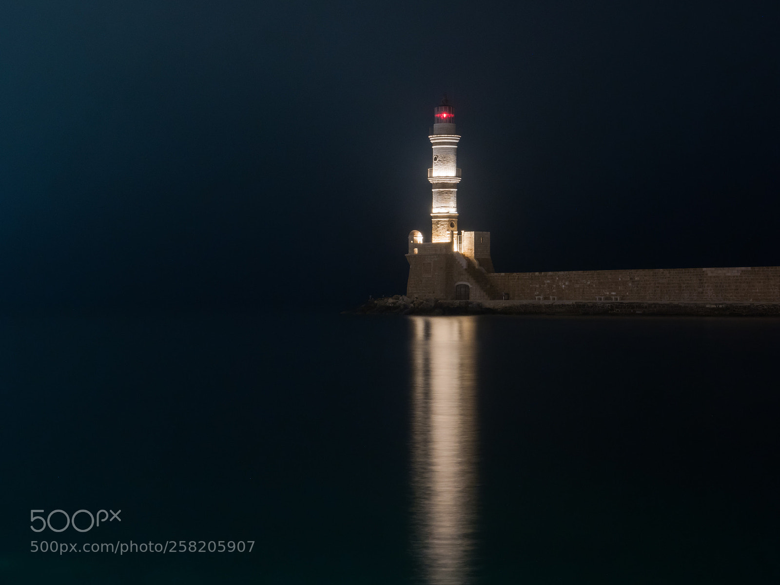 Olympus OM-D E-M1 Mark II sample photo. Chania lighthouse photography