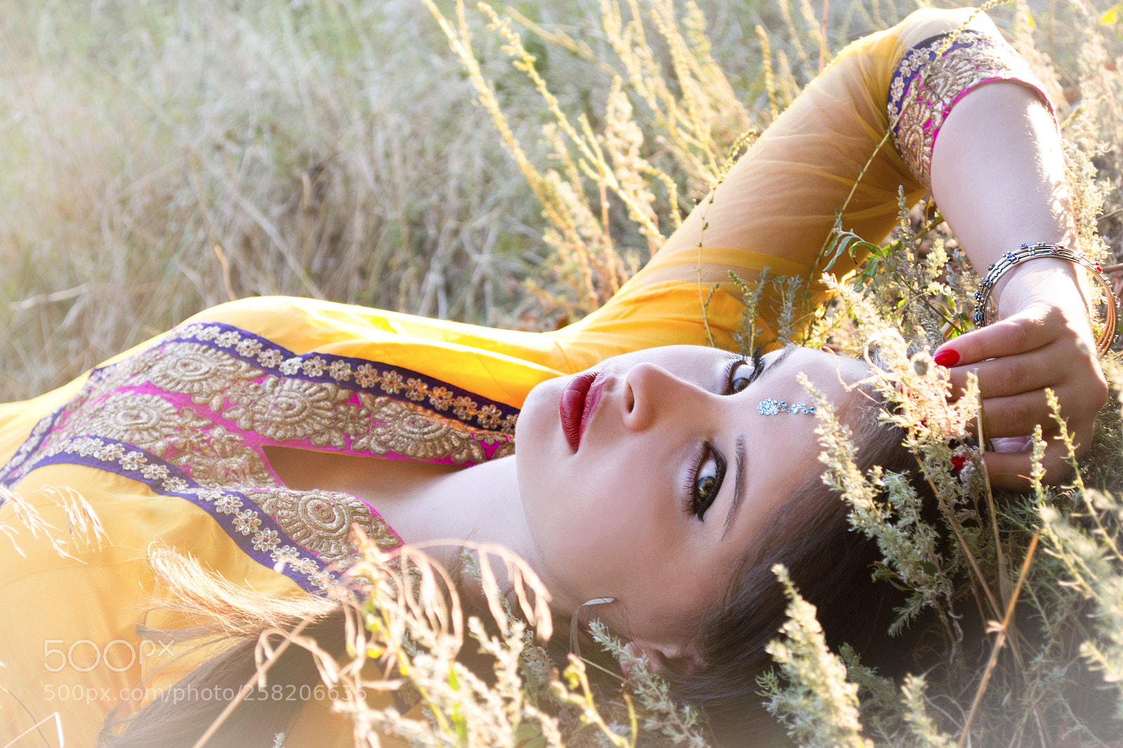 Nikon D3100 sample photo. Indian style portrait photography