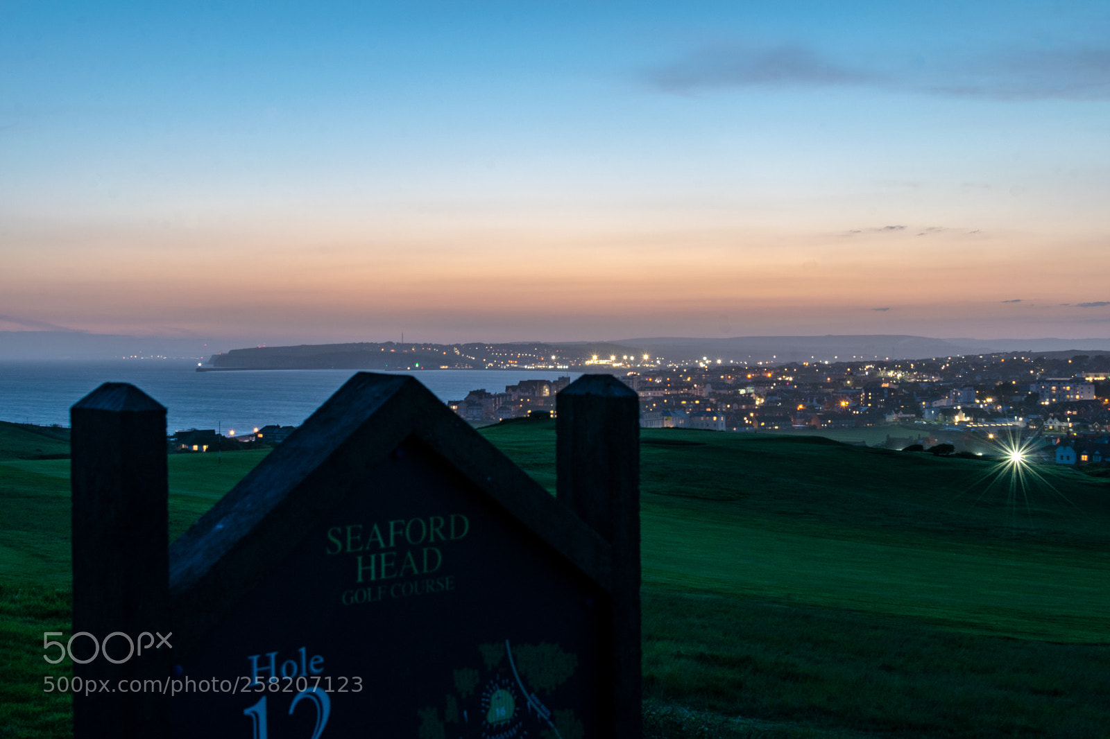 Nikon D5300 sample photo. Bit late for golf photography