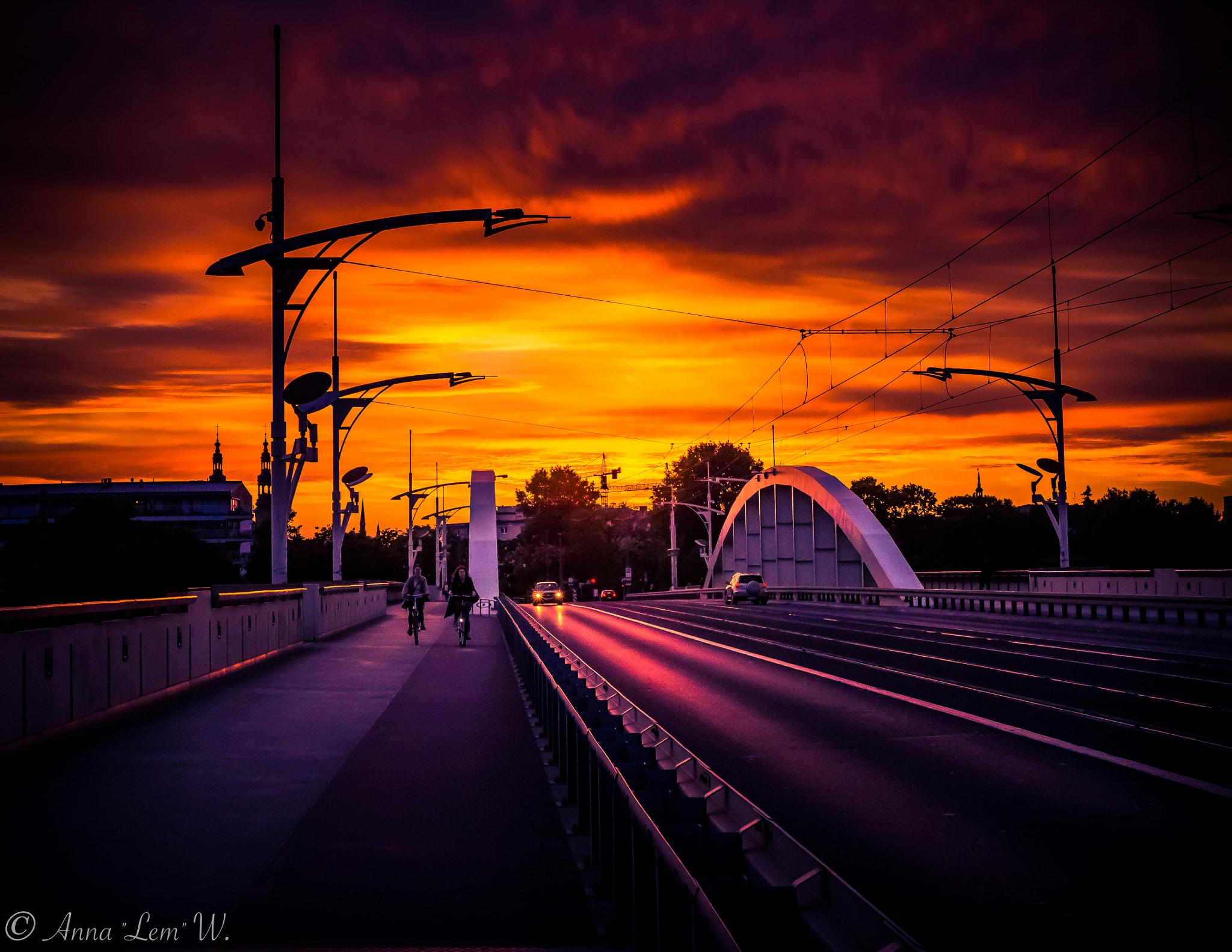 Olympus PEN E-PL5 sample photo. Burning sky photography