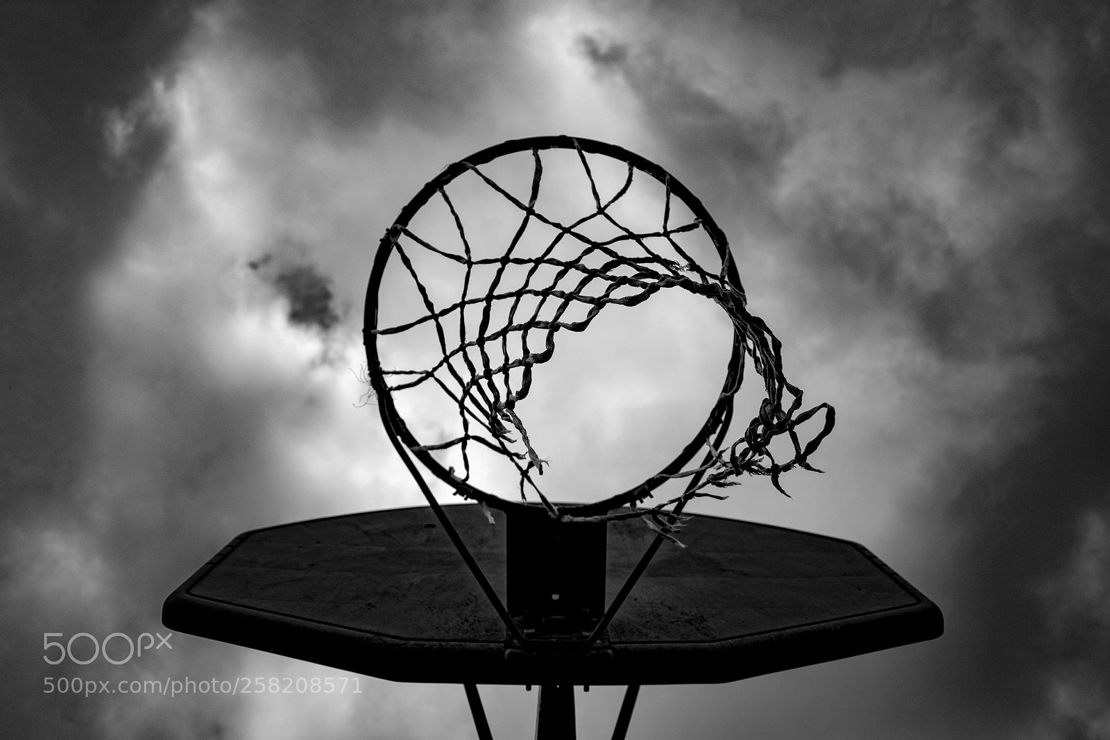 Nikon D5300 sample photo. Basketball end photography
