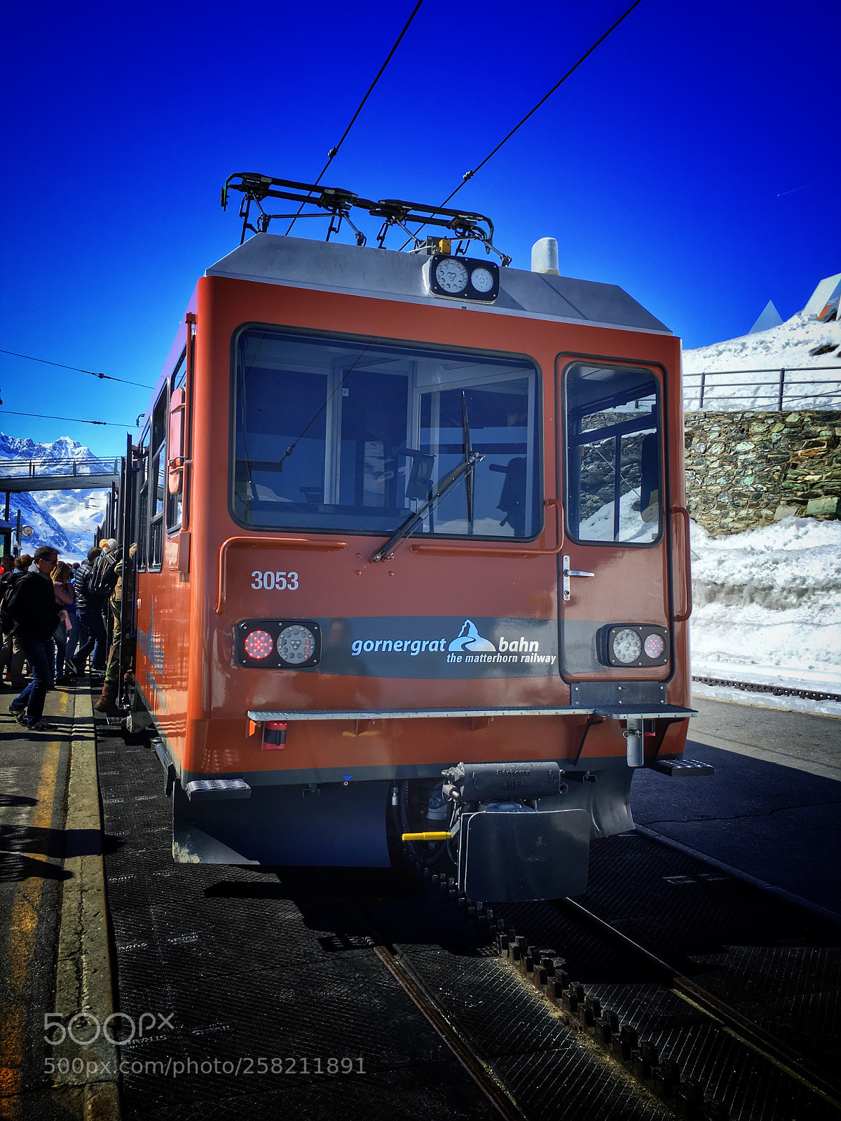 Apple iPhone 6s sample photo. Gornergrat train photography