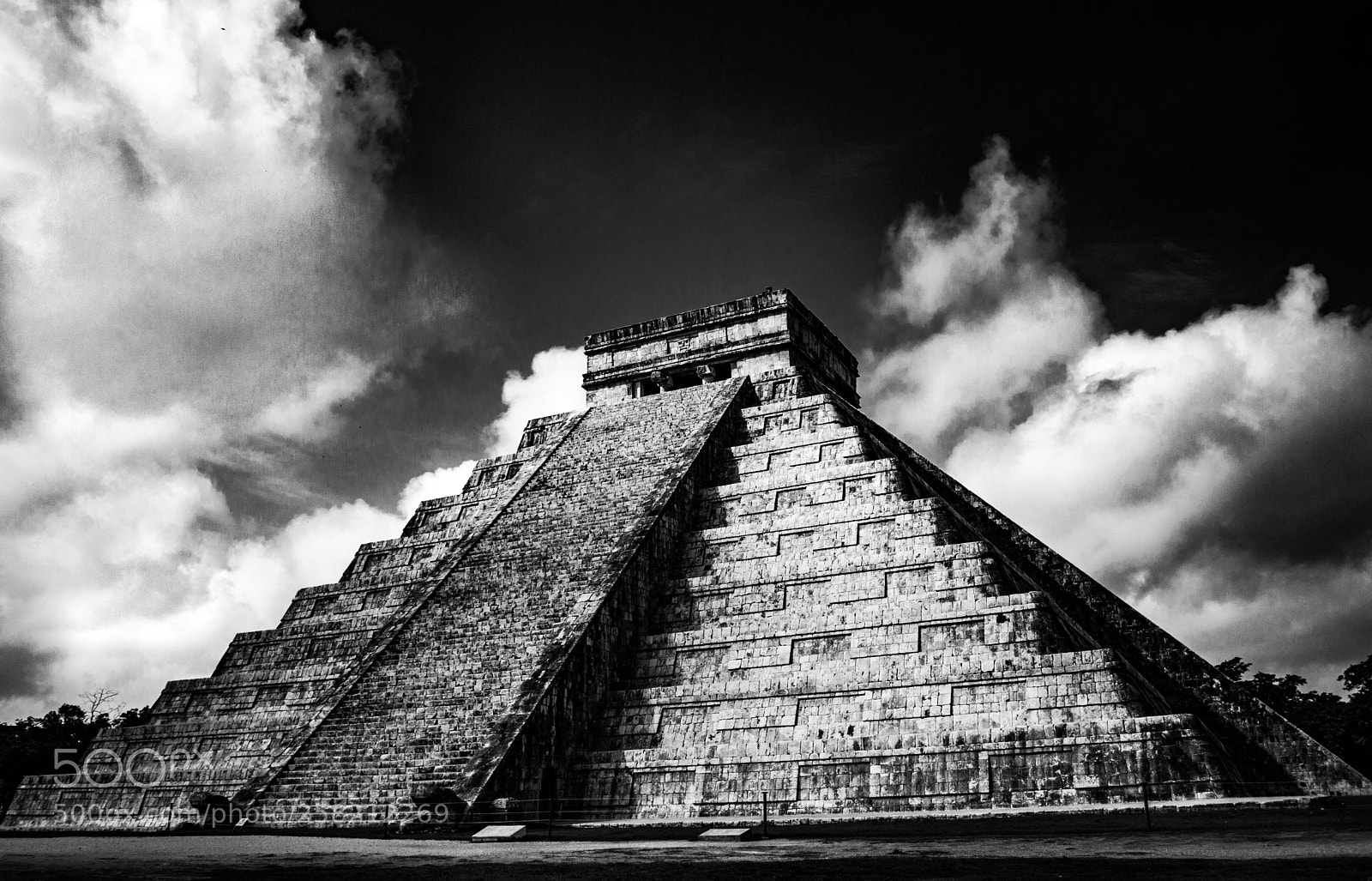 Nikon D3200 sample photo. Temple of kukulkan photography