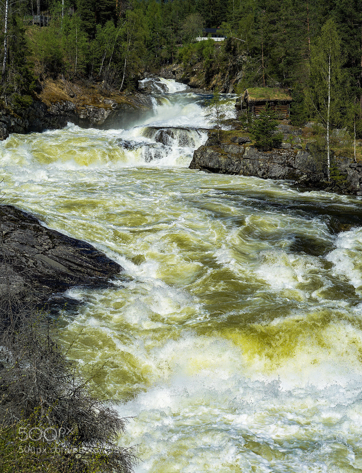 Sony a7 II sample photo. Waterfall photography