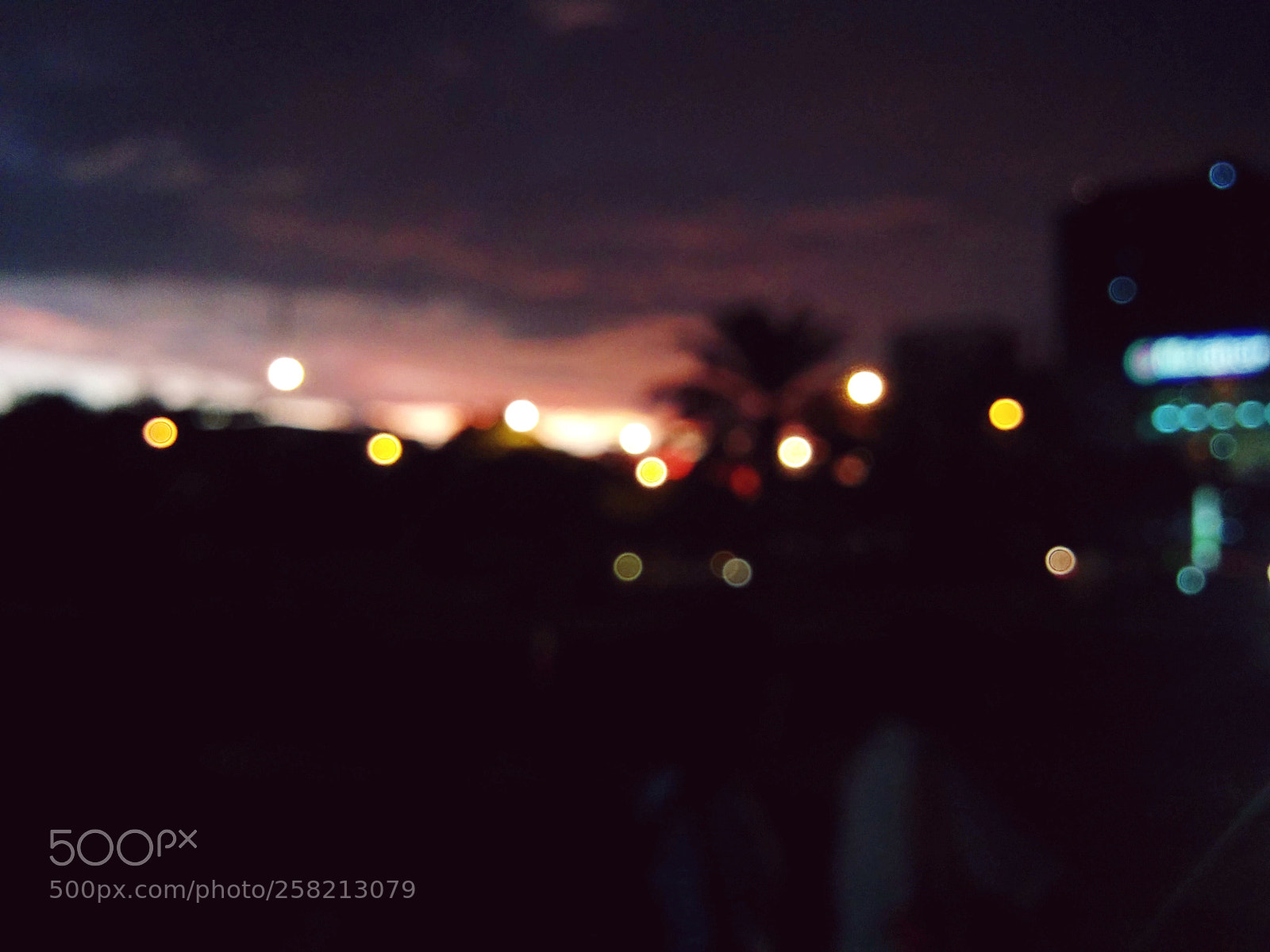 LG Nexus 5 sample photo. Distance lights photography