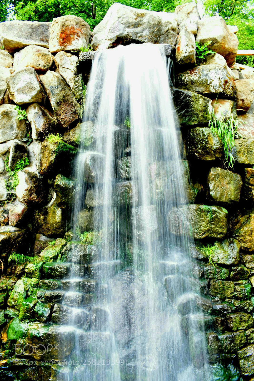 Nikon D3400 sample photo. Magical waterfall (m) photography