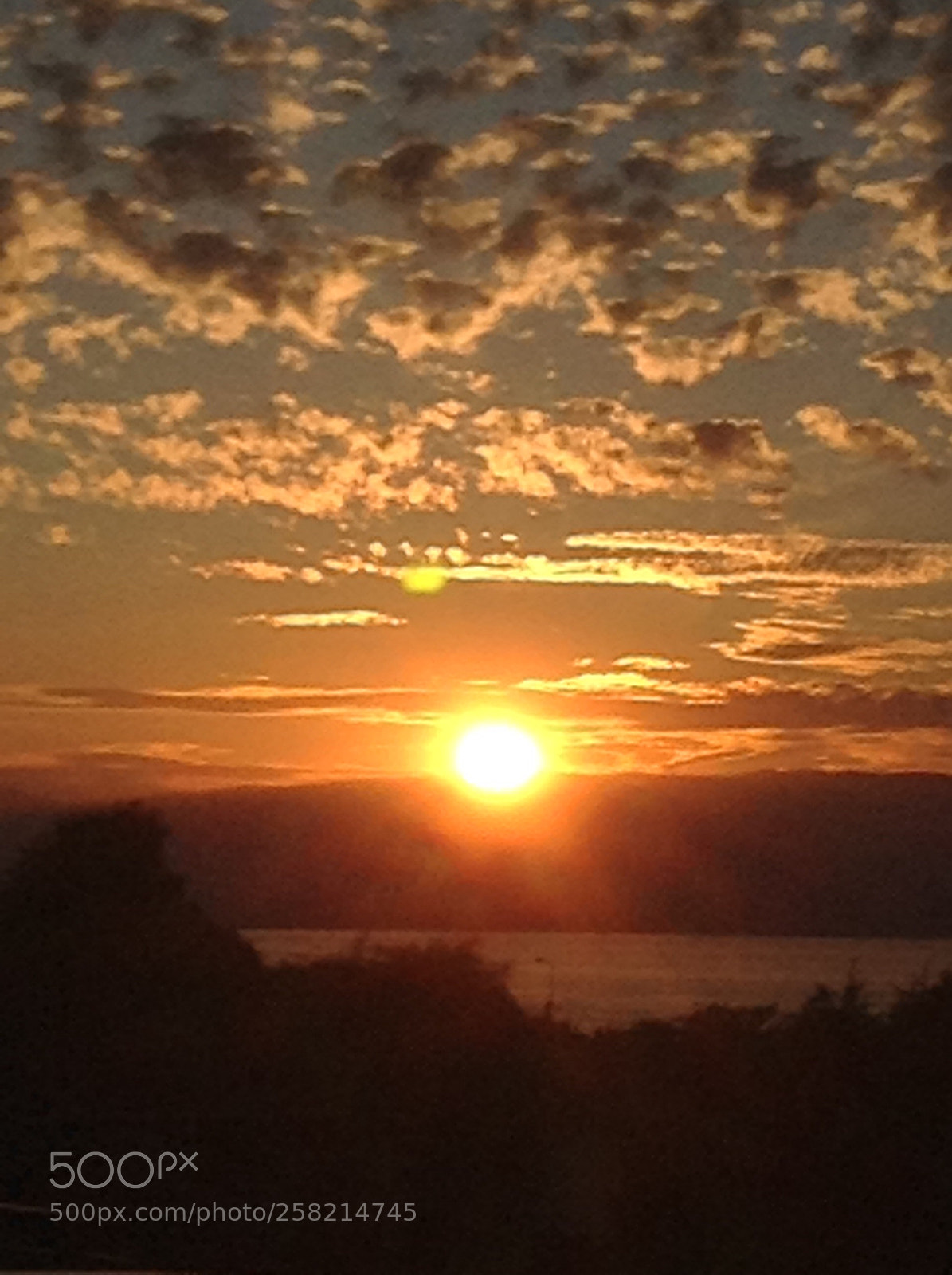 Apple iPod touch sample photo. Sunset photography