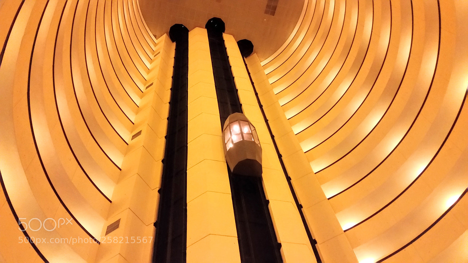 Samsung Galaxy S5 sample photo. Lonely elevator - architectural photography