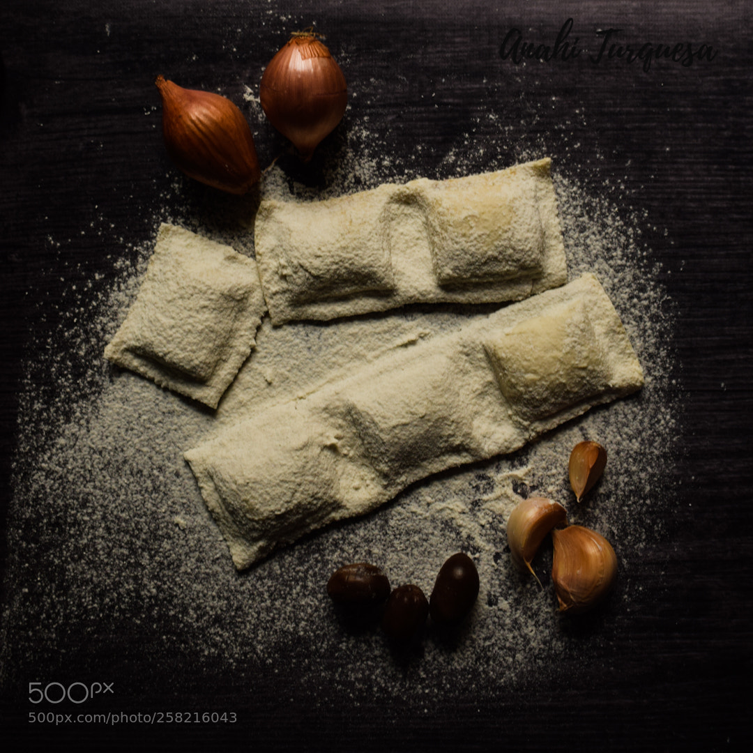 Nikon D3300 sample photo. Dark pasta photography