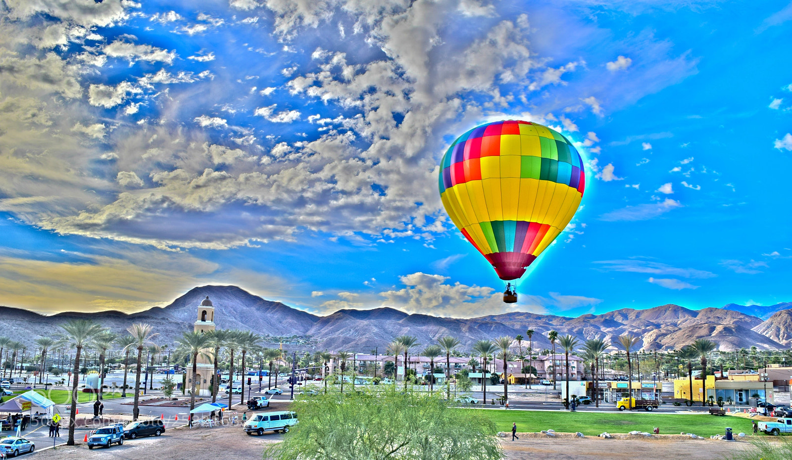 Nikon D5300 sample photo. Ballooning - cathedral city photography