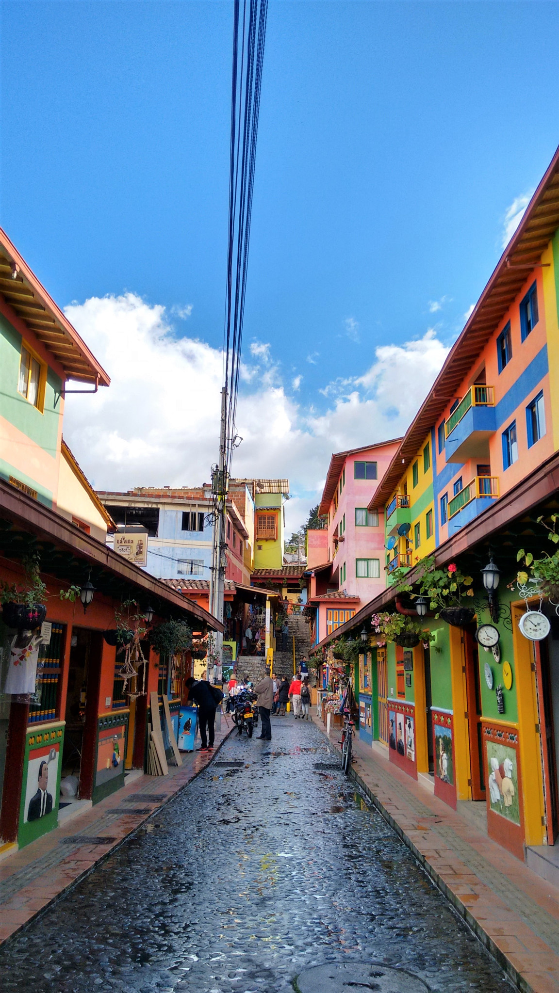 Motorola Moto G 2014 sample photo. Calles de guatapé photography