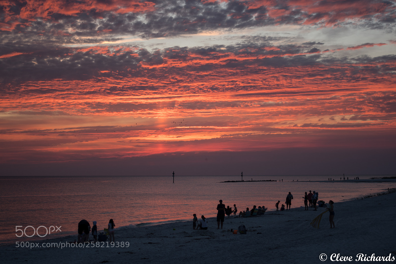 Nikon D500 sample photo. Firery sky photography