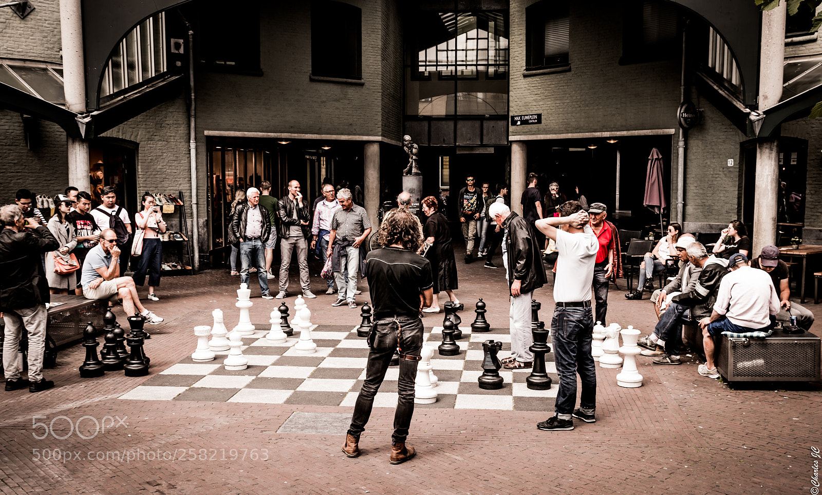 Nikon D5300 sample photo. Street chess photography