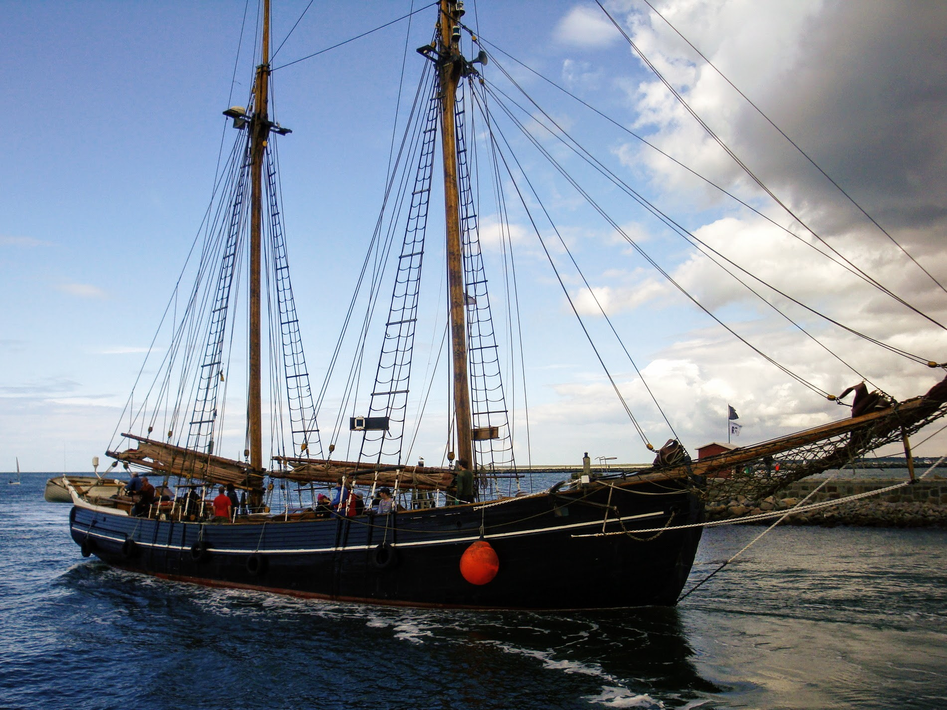 Sony Cyber-shot DSC-W150 sample photo. Sailing ship photography