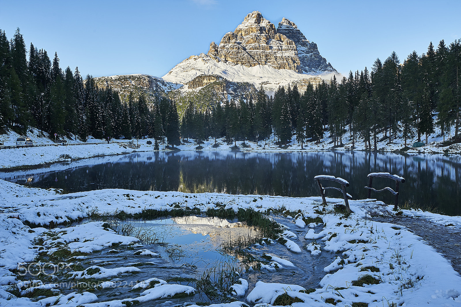 Nikon D700 sample photo. Lago antorno photography