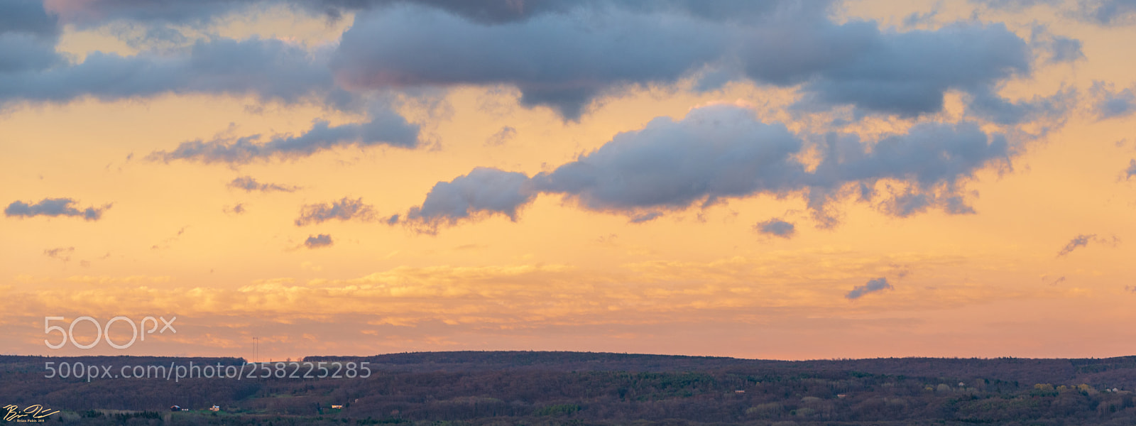 Nikon D800 sample photo. Spring sky in upstate photography