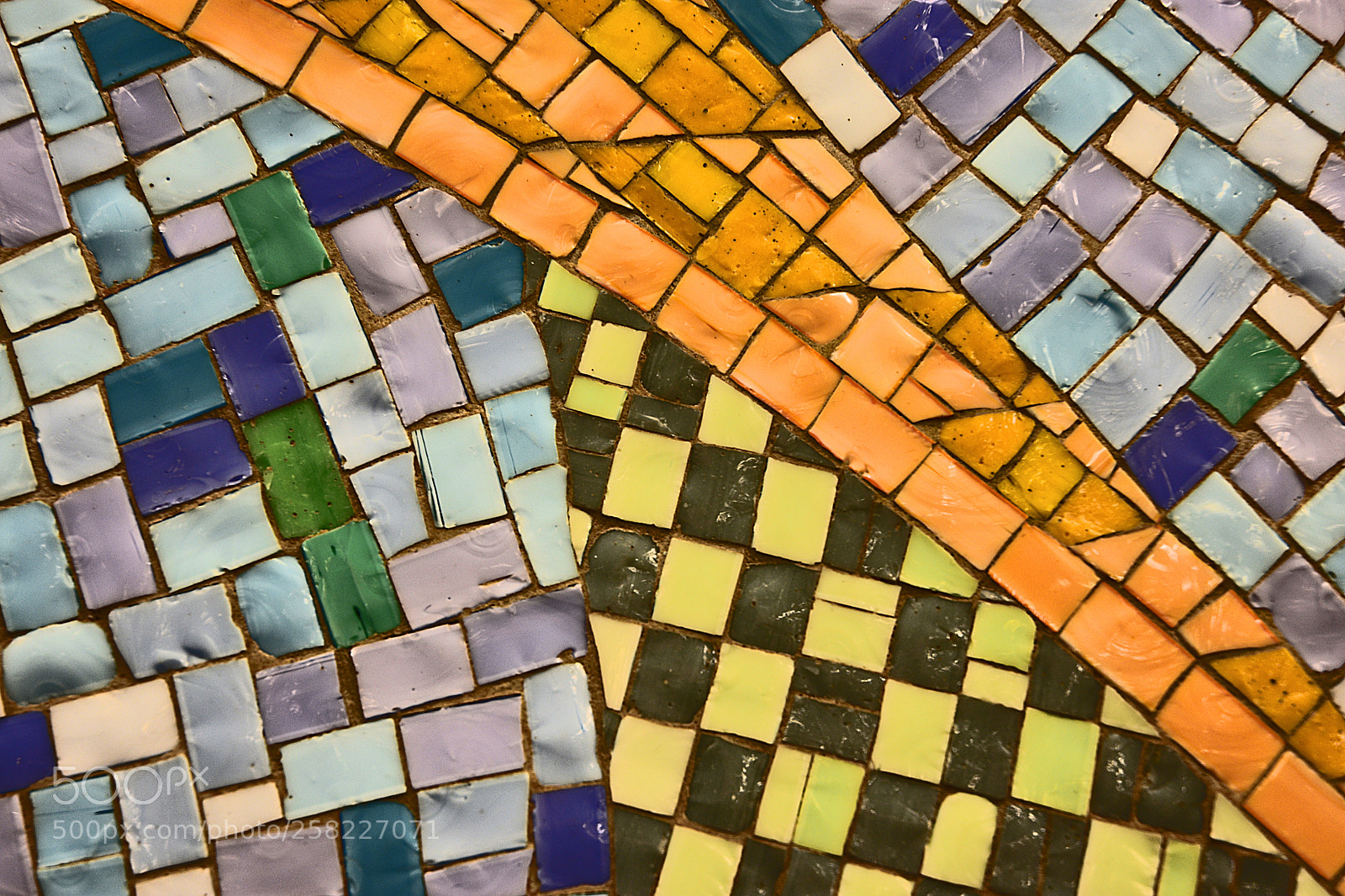 Nikon D3400 sample photo. Mosaic wall tiles photography