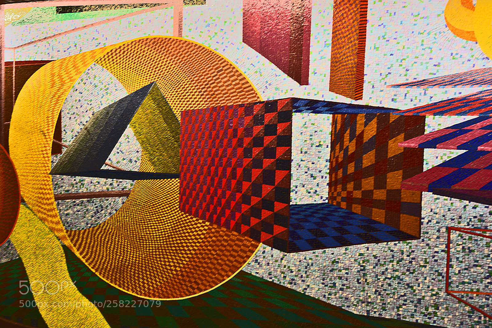 Nikon D3400 sample photo. Mosaic wall tiles photography