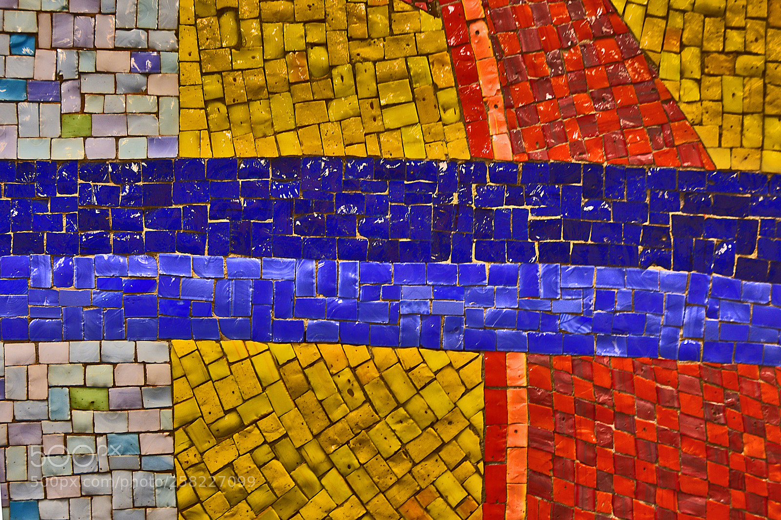 Nikon D3400 sample photo. Mosaic wall tiles photography
