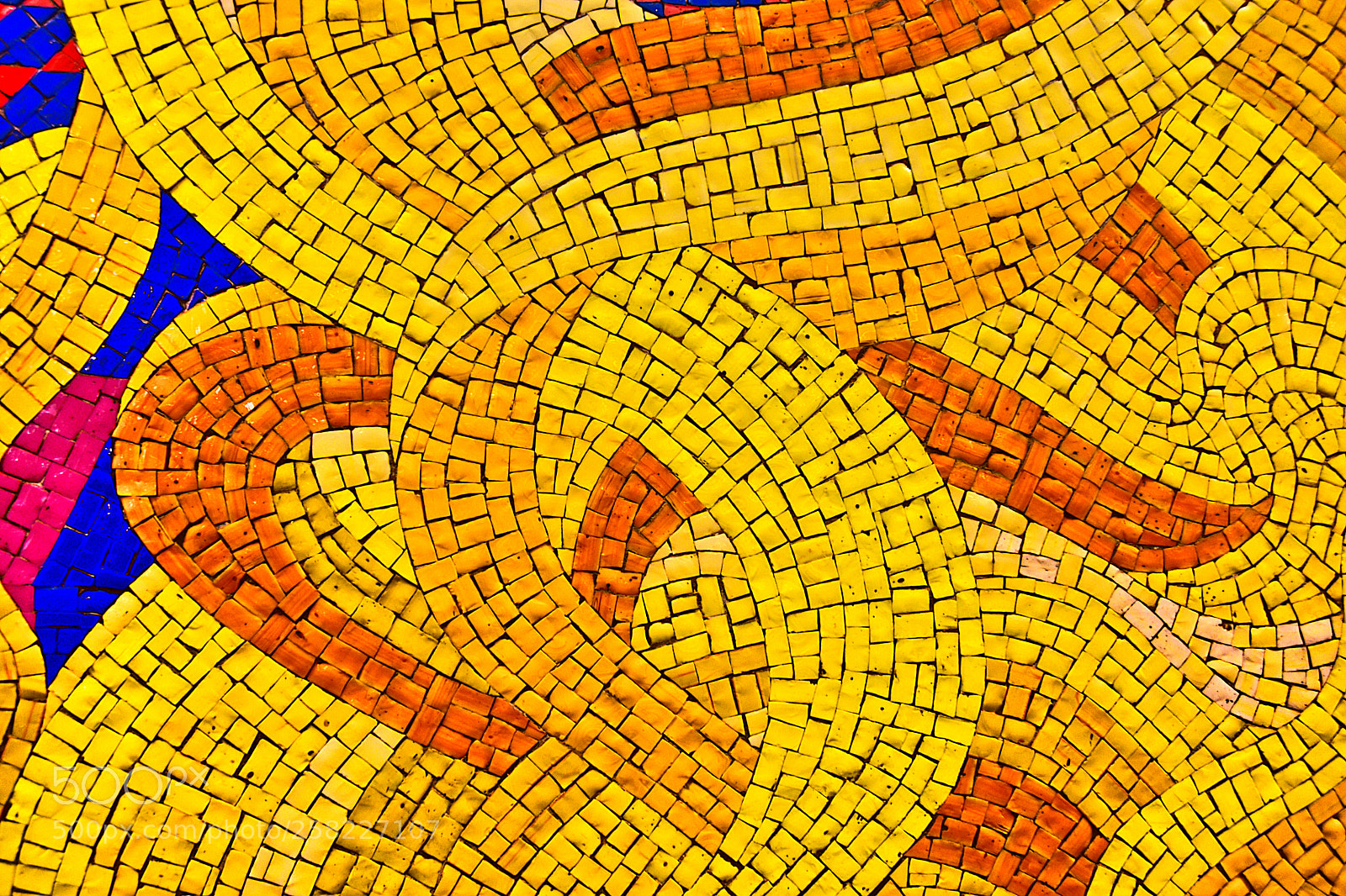 Nikon D3400 sample photo. Mosaic wall tiles photography