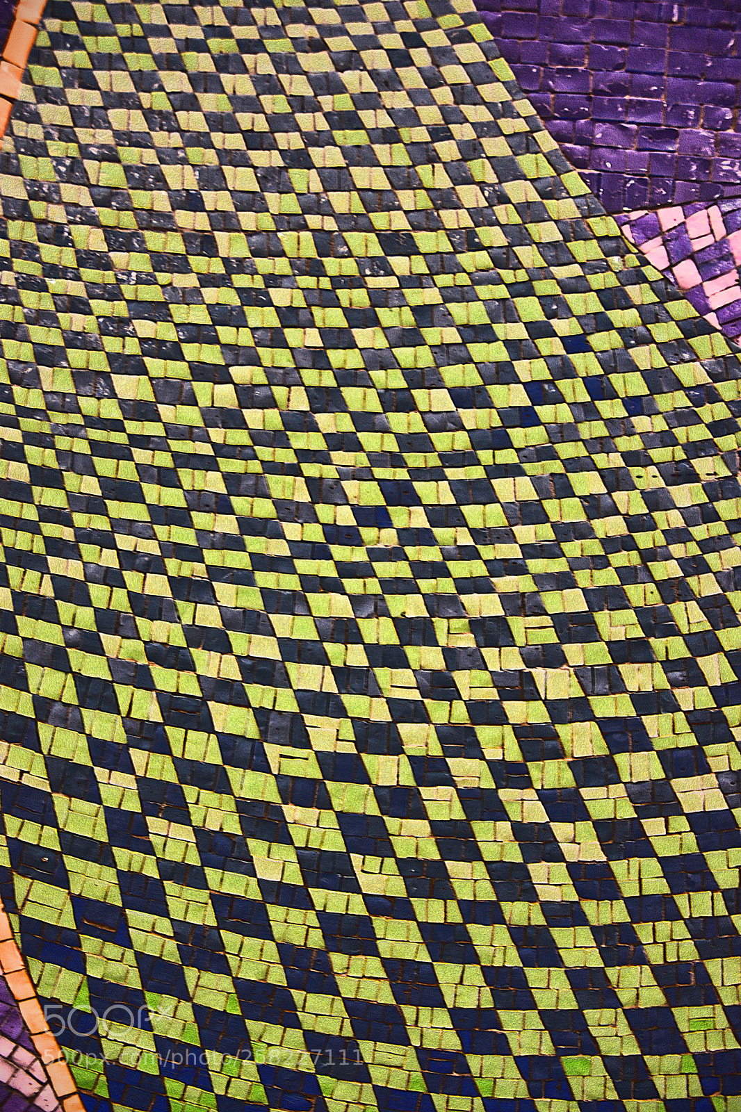 Nikon D3400 sample photo. Mosaic wall tiles photography