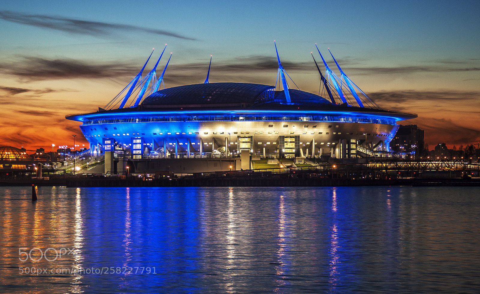 Canon EOS 500D (EOS Rebel T1i / EOS Kiss X3) sample photo. Saint petersburg arena photography