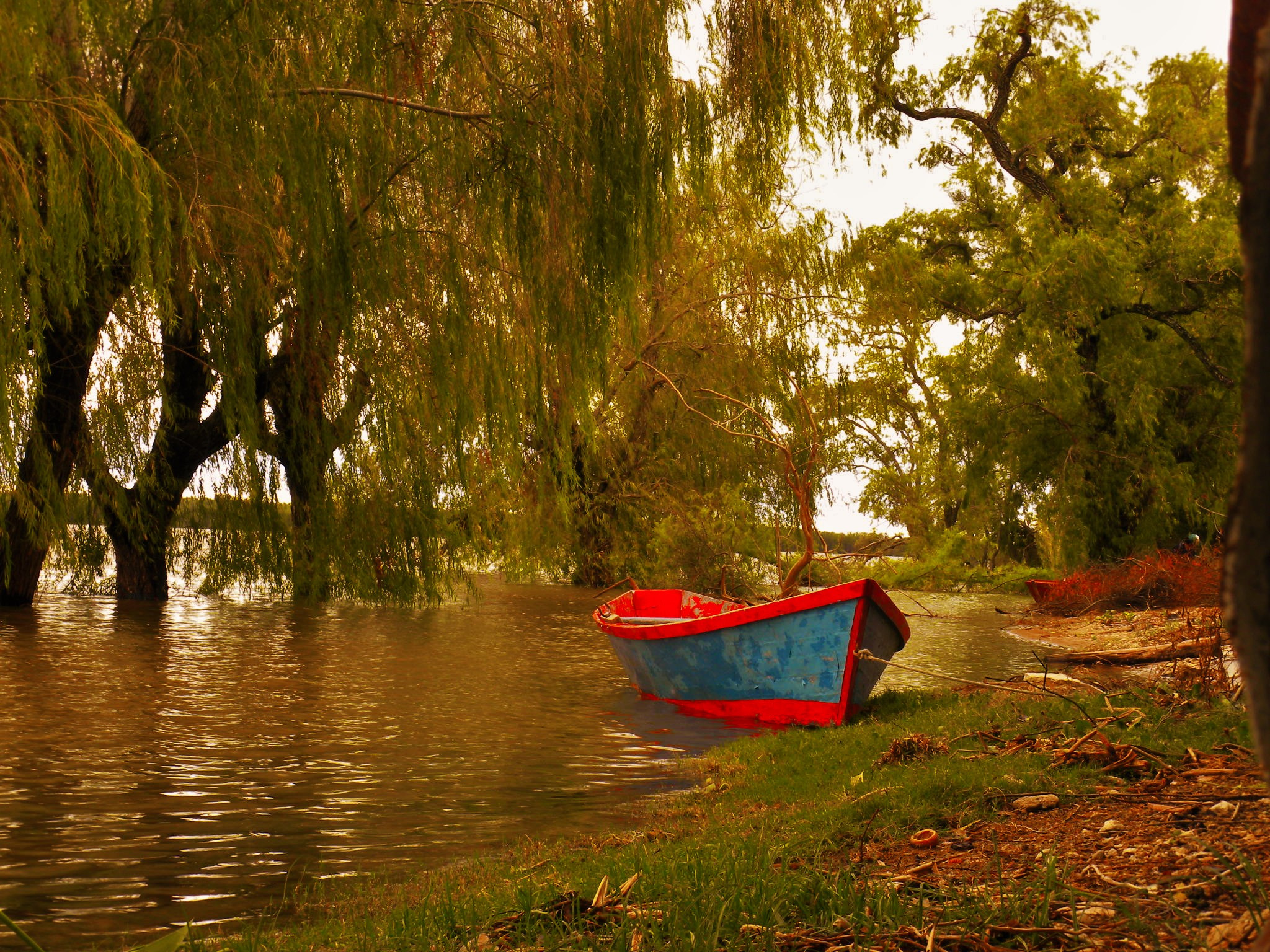 Nikon Coolpix P90 sample photo. Boat and river photography