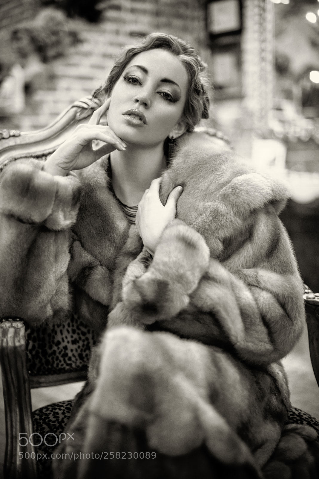 Nikon D800E sample photo. Lady fur photography