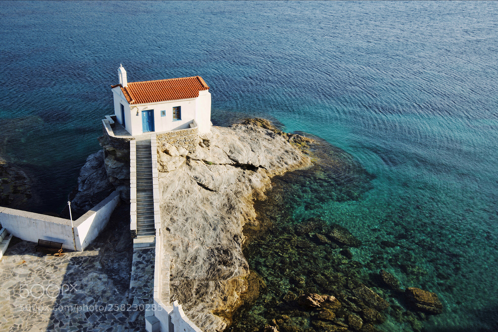 Sony a7R III sample photo. Church st. thalassini, chora photography