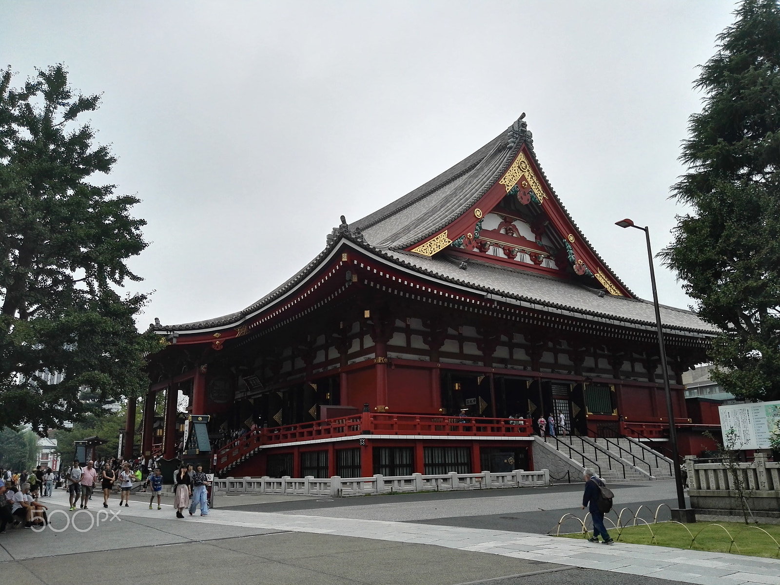 HUAWEI P8 sample photo. Sensō-ji photography