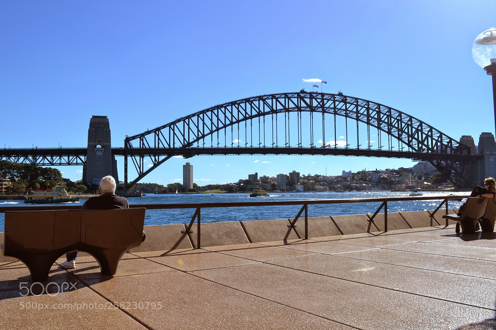 Nikon D3100 sample photo. Sydney bridge photography