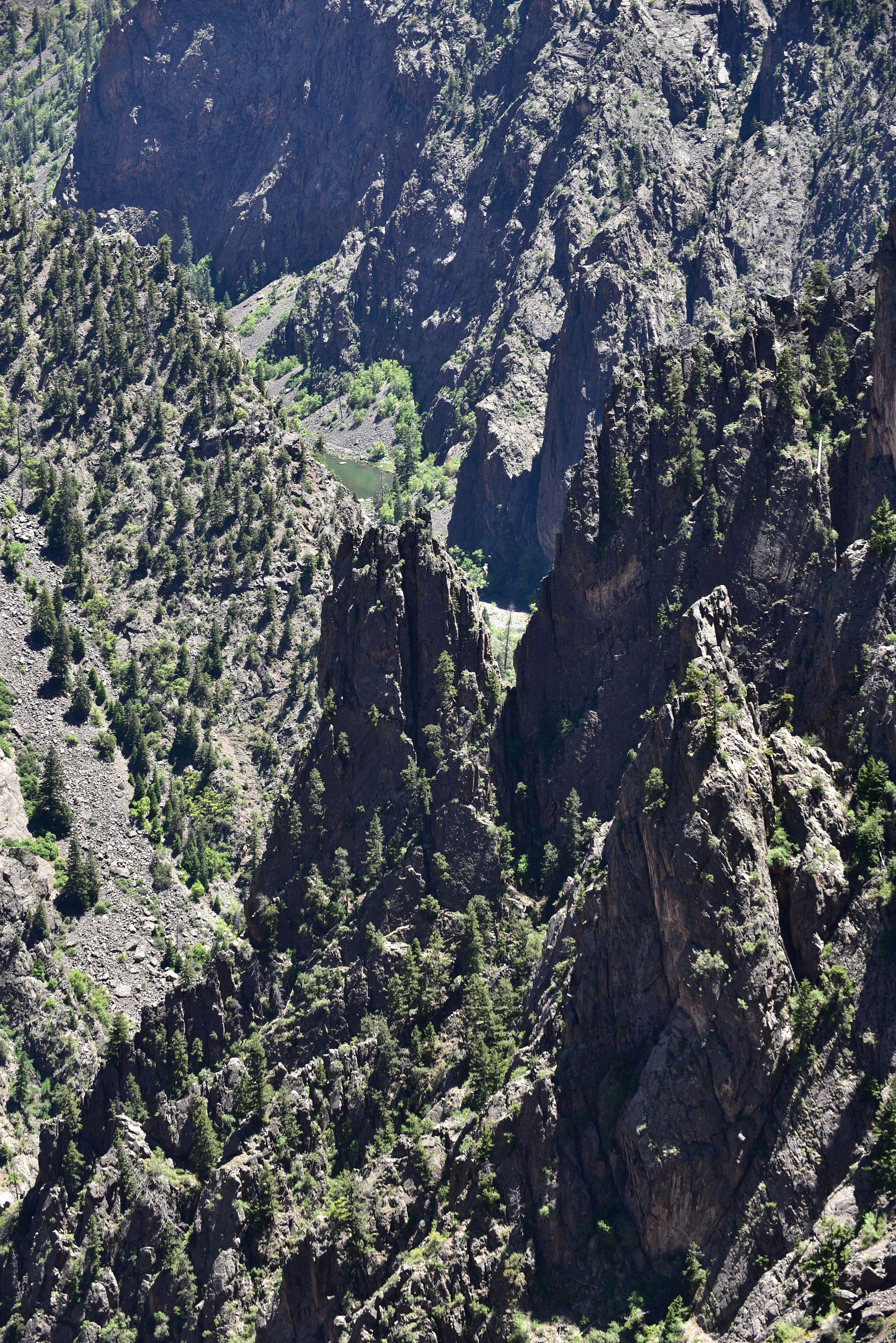 Nikon D810 sample photo. Black canyon of the gunnison national park colorado photography