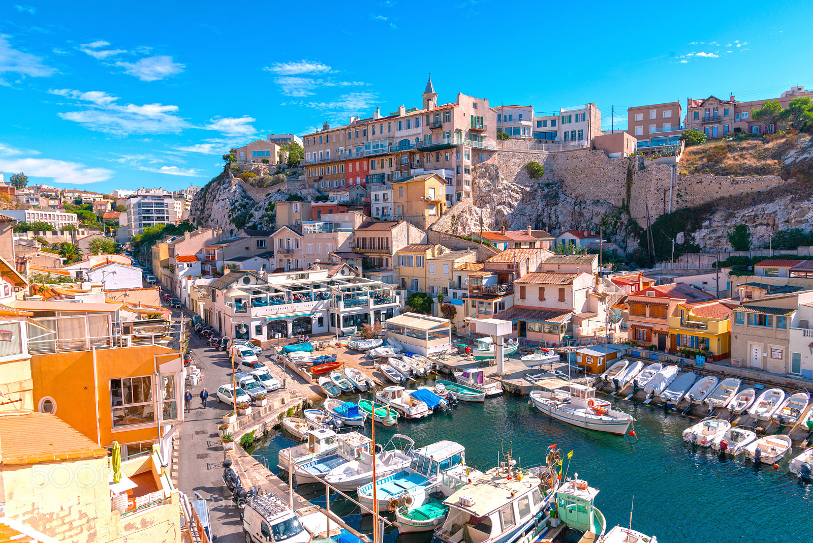 Nikon D800E sample photo. Marseille fishing village photography