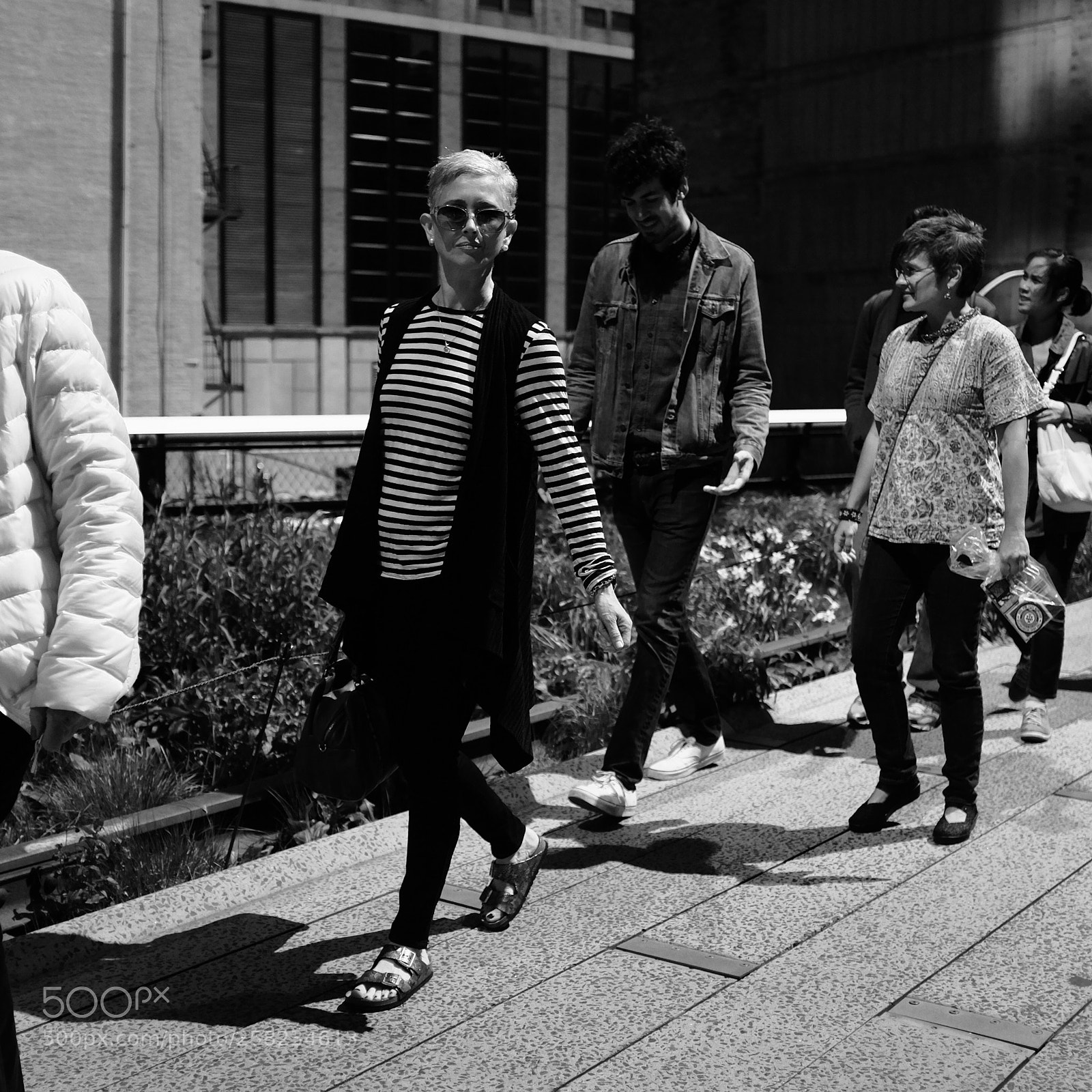 Fujifilm X100T sample photo. High line, nyc photography