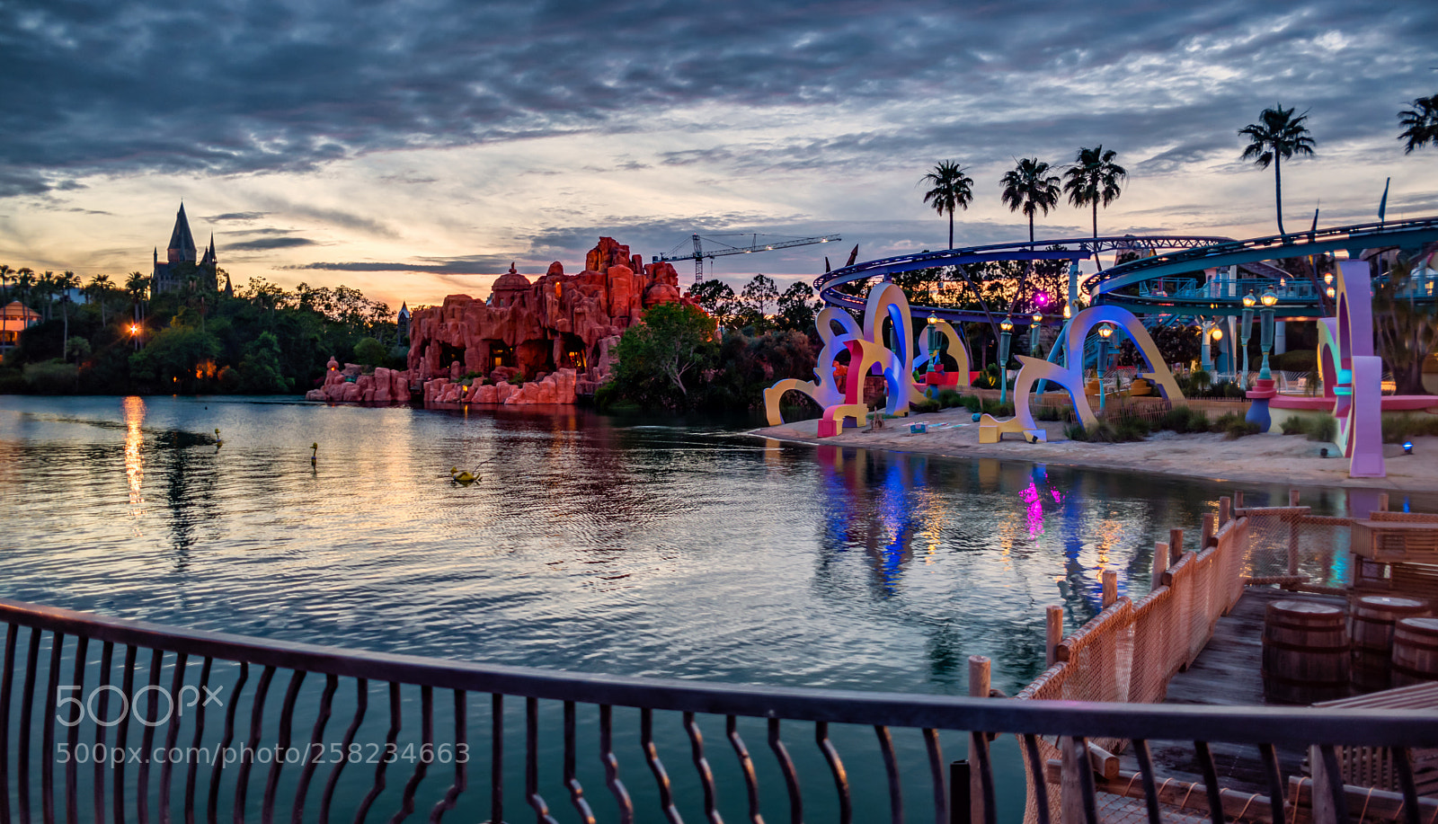 Nikon D750 sample photo. Colorful evening photography