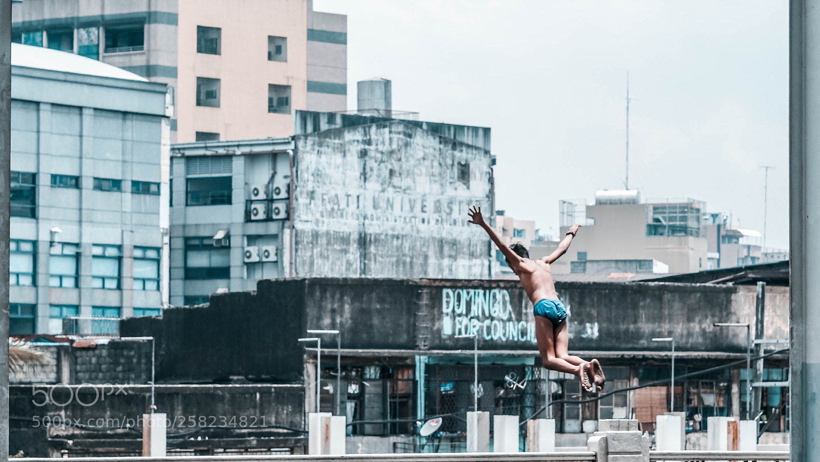 Sony a7R II sample photo. Leap of faith photography