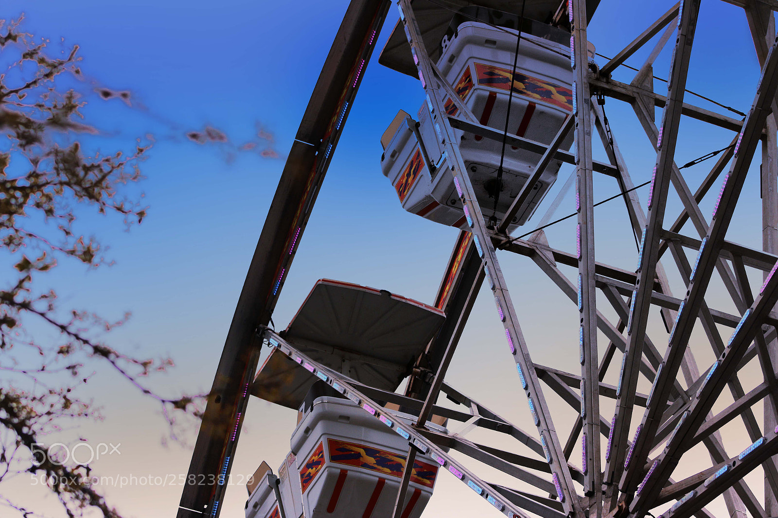 Canon EOS 70D sample photo. Ferris wheel photography