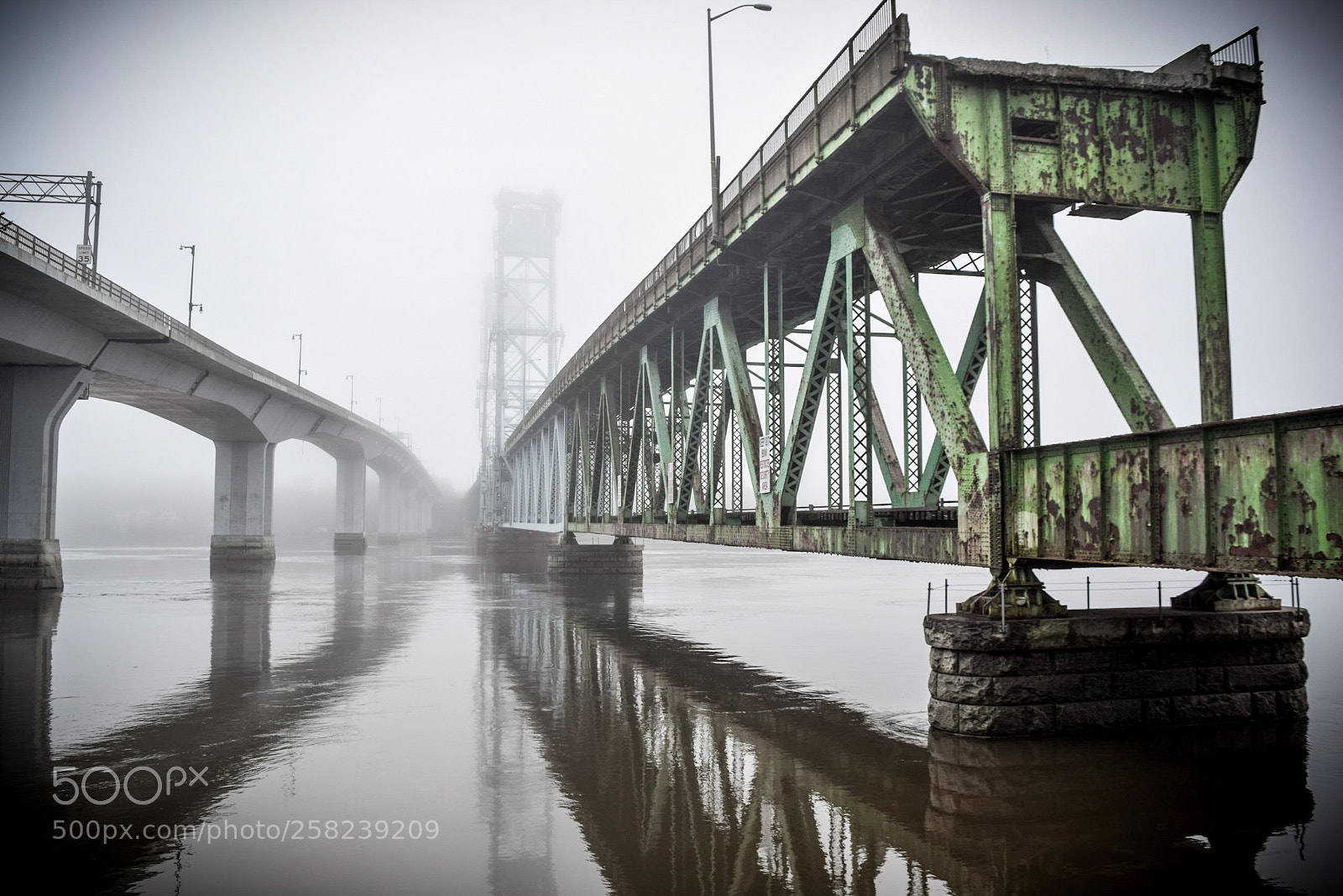 Nikon D3300 sample photo. Foggy bridge photography