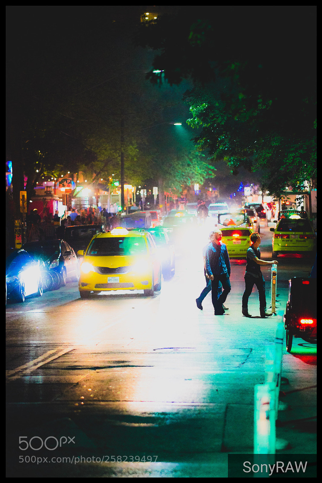 Sony a6500 sample photo. Night out photography