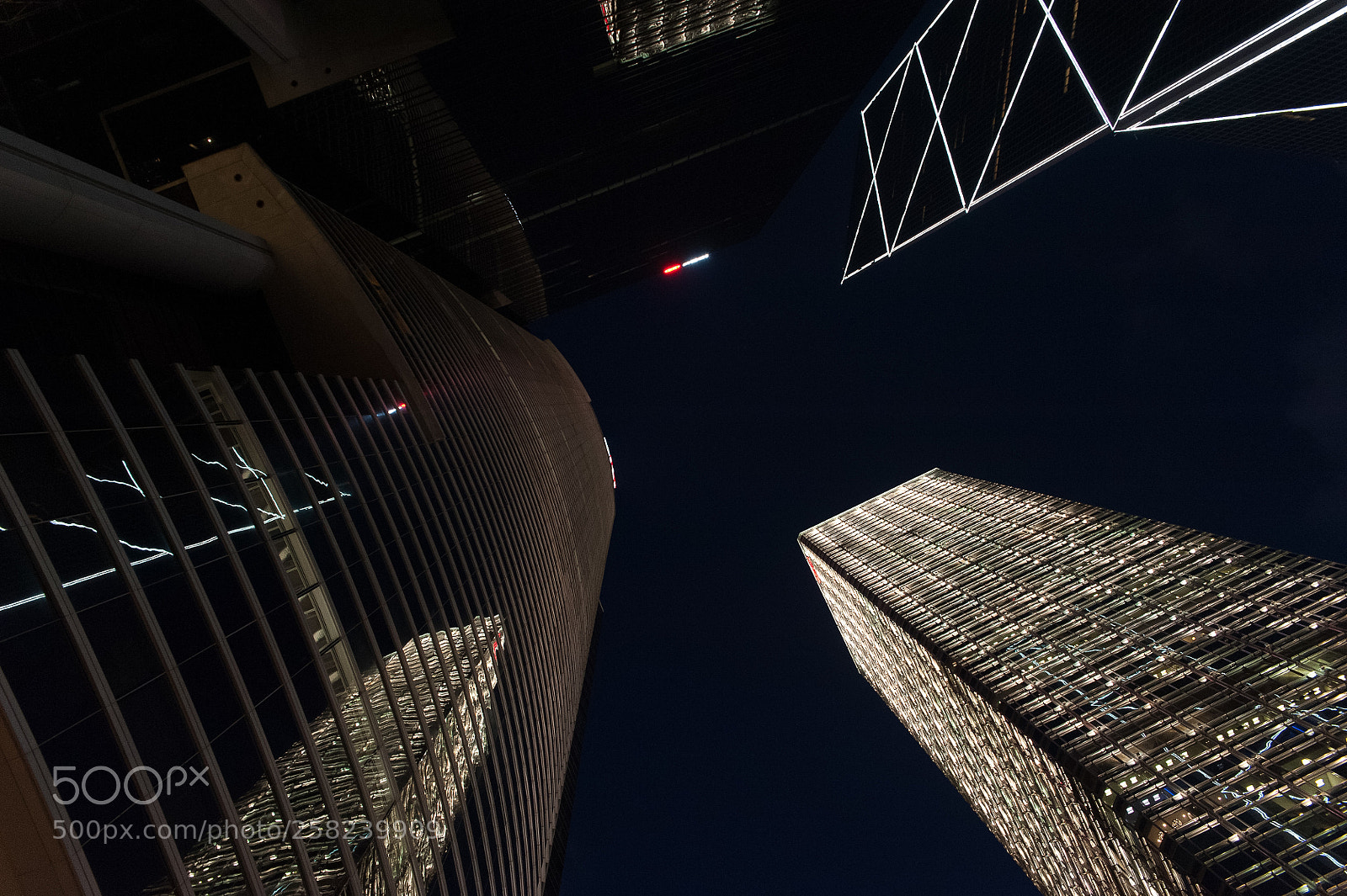 Nikon D700 sample photo. Hong kong central business photography