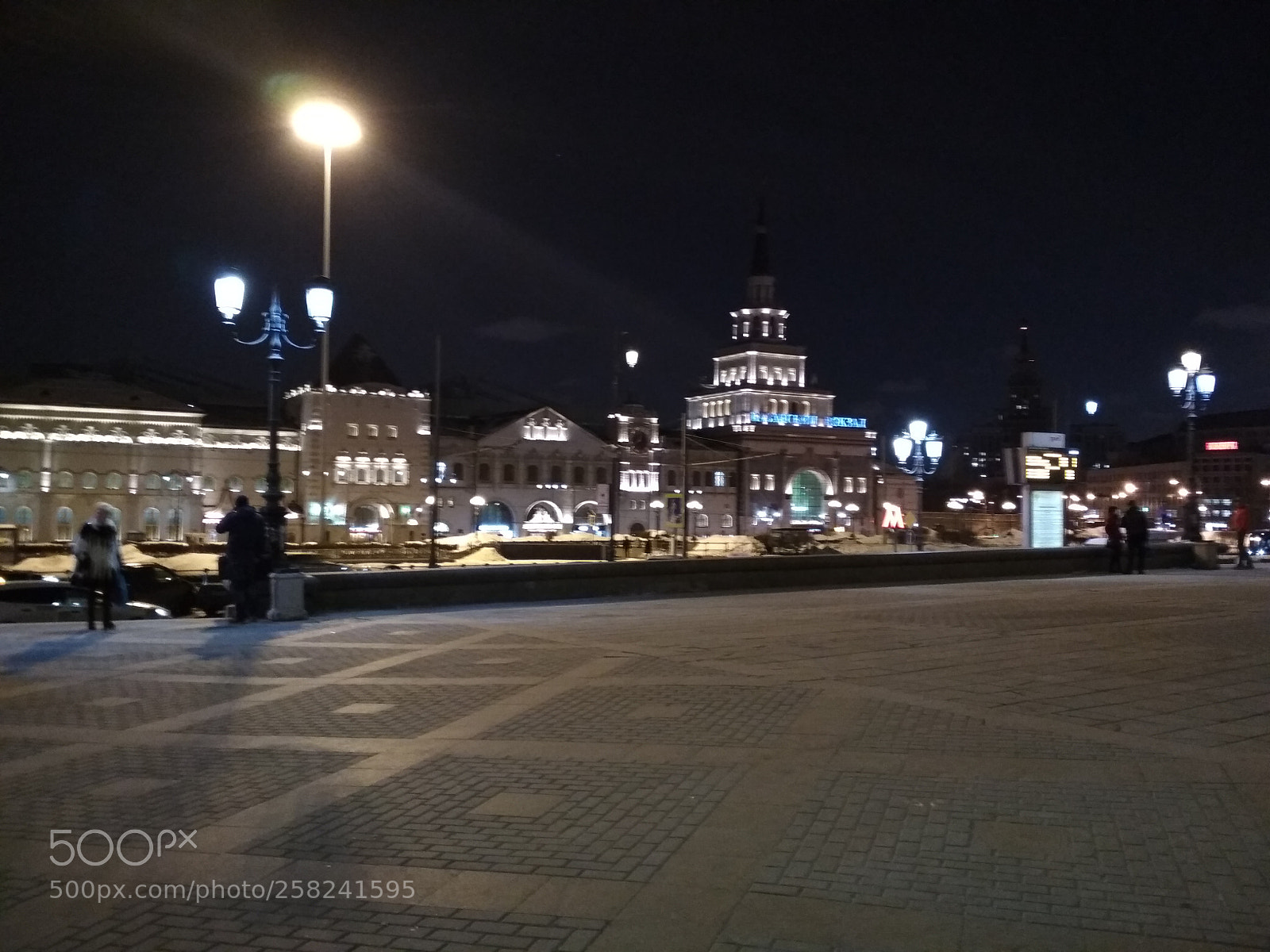Xiaomi Redmi 4X sample photo. Казанский вокзал. Вечер. photography