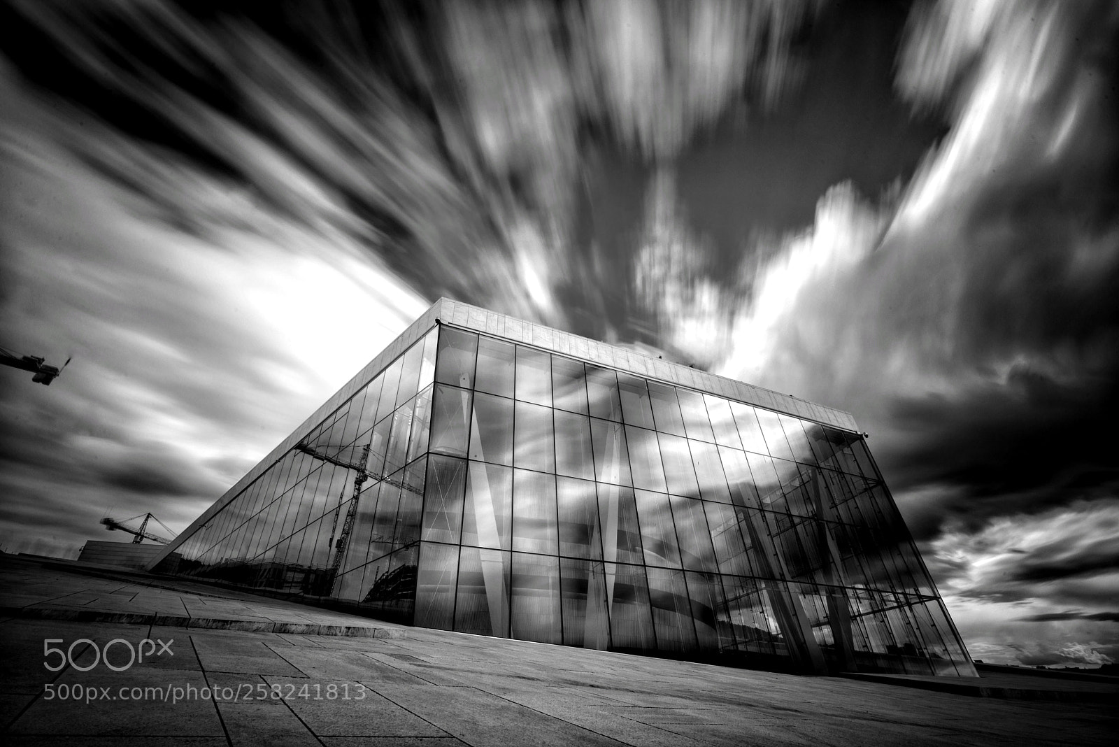 Sony a7R sample photo. Oslo opera house photography
