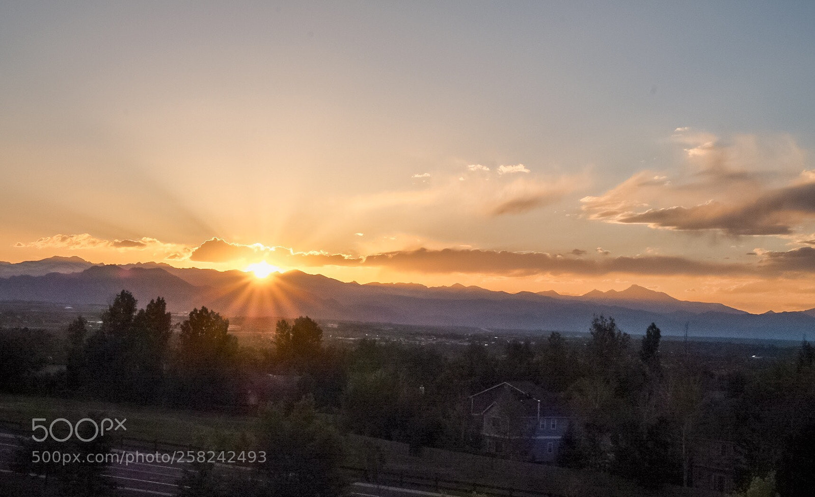 Fujifilm X-H1 sample photo. Sunset, westminster, co  photography