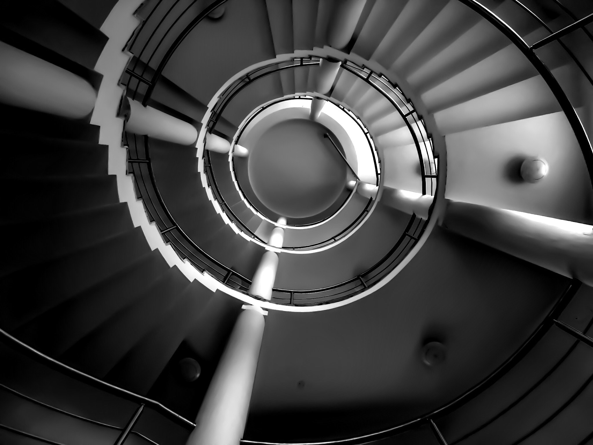Sony Cyber-shot DSC-W320 sample photo. The spiral eye.the way up is also the way down. photography